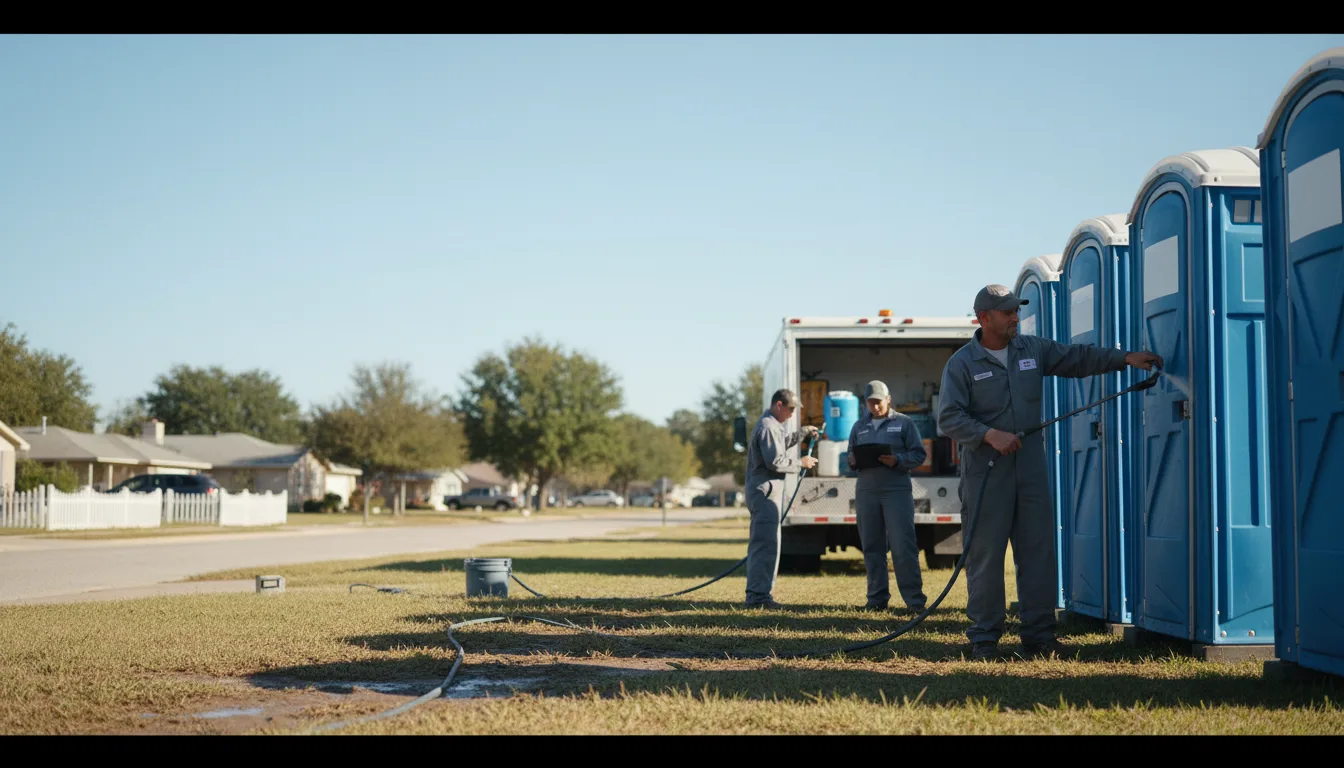 Long-Term Portable Toilet Rental in Snow, OK near me